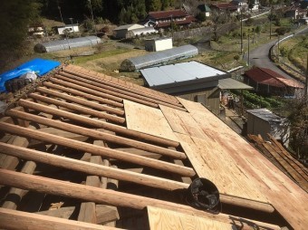 野地板 補強