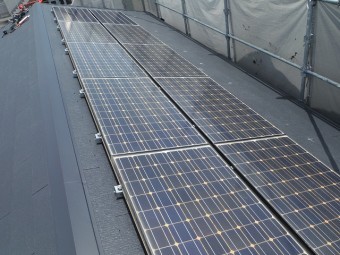 太陽光パネル設置
