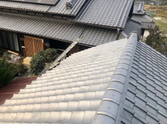 生駒市 和瓦 和瓦設置