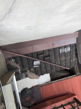 工事前の屋根の様子