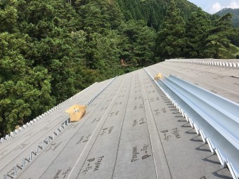 金具取り付け