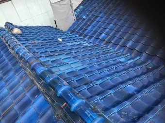 橿原市 釉薬瓦 無料点検