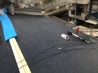 奈良市で大棟に貫板設置
