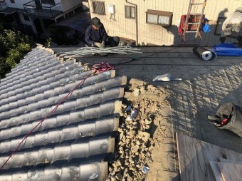 橿原市 和瓦 解体