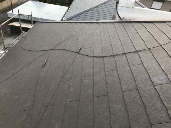 葺き替え完成後の屋根