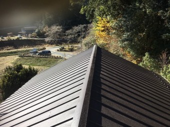 屋根葺き替え後