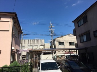 カーポートの波板張りかえ