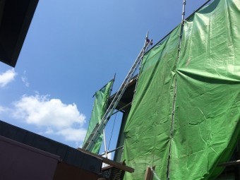 足場組立て
