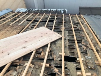 奈良市 補強垂木 かさ上げ