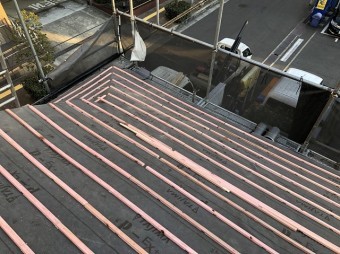 奈良市 桟木 設置