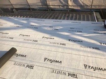 王寺町 防水紙 設置