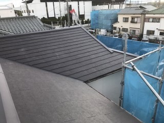屋根 完成
