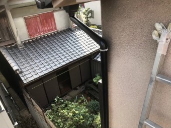 天理市 雨樋 工事