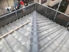 生駒市の大屋根の工事完成