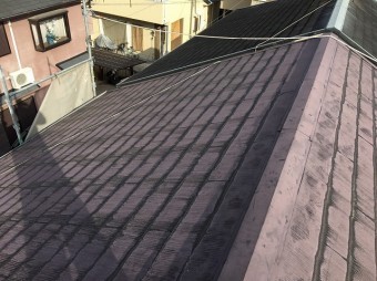 スレート屋根 施工前