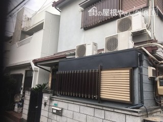 雨漏り 笠木交換後