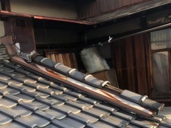 三郷町 複合型瓦屋根 部分葺き替え