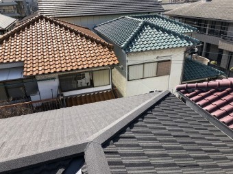 屋根完成