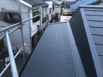 葺き替え完了