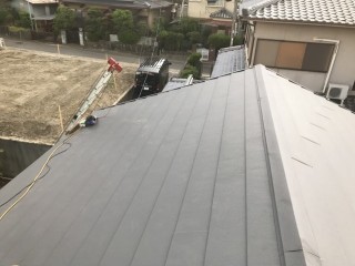 MFシルキー設置と家周辺