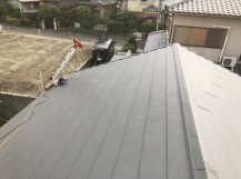 MFシルキー設置と家周辺