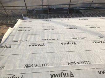 王寺町 防水紙 設置