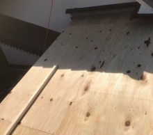 香芝市 和瓦 野地板設置
