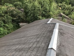 屋根葺き替え前