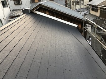 葺き替え後屋根