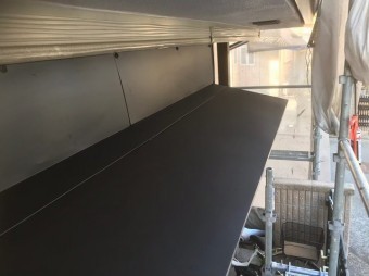 橿原市 下屋根 ガルテクト設置