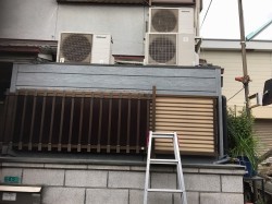 笠木交換前