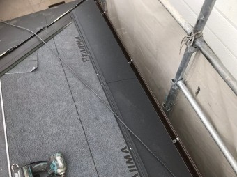 橿原市 応急処置済み ガルテクト設置