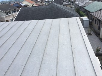 工事前の屋根