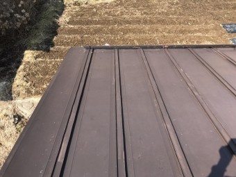 工事を始める前の屋根