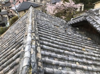 一等級の瓦経年劣化