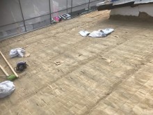 王寺町 下屋根 瓦撤去