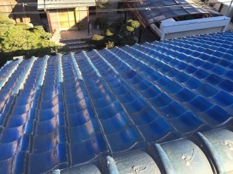 工事前屋根