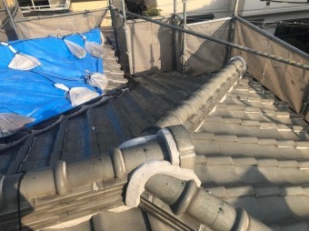 橿原市 応急処置済み 施工前
