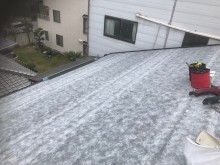 天理市 防水シート 設置