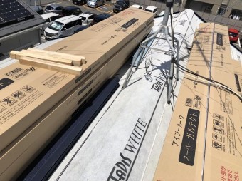 香芝市 スーパーガルテクト 設置