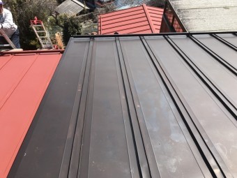 工事を始める前の屋根
