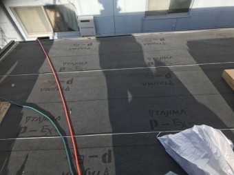 葛城市 防水シート設置