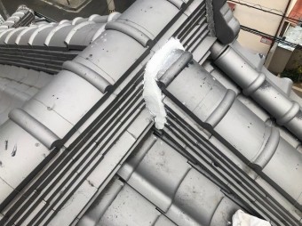 三郷町 複合型瓦屋根 部分補修