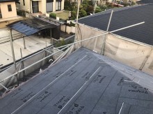 高品質な防水紙で雨漏りを起こさない屋根