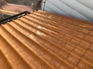 葛城市で瓦の補修作業完成