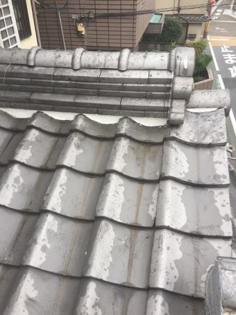 葛城市で漆喰詰め替え作業完了