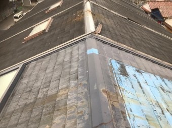 斑鳩町 スレート屋根 無料点検