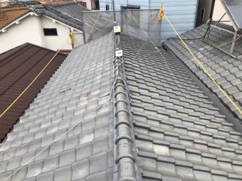 葛城市 現場調査 瓦屋根