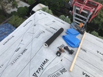香芝市 防水紙 設置