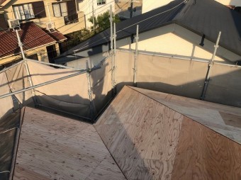 天理市 野地板